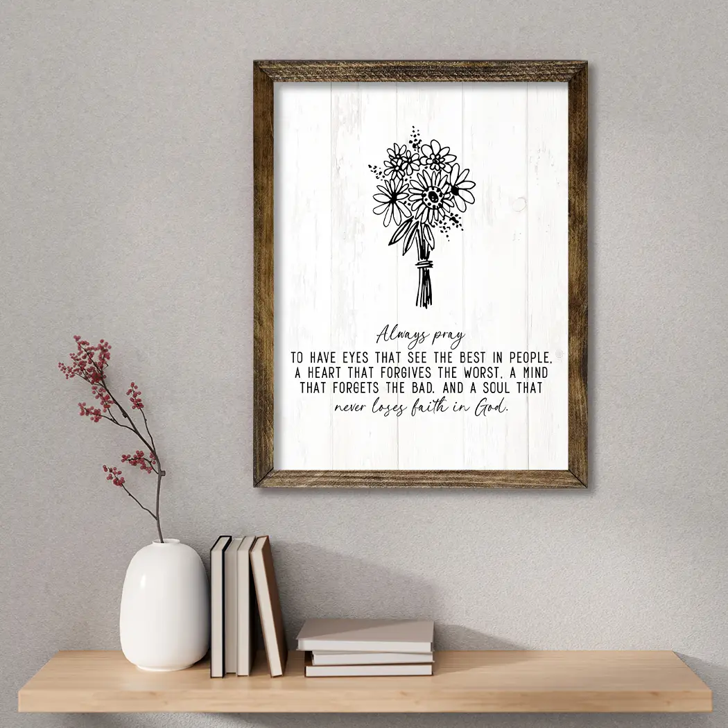 TIMBERLAND FRAME ALWAYS PRAY WHITE