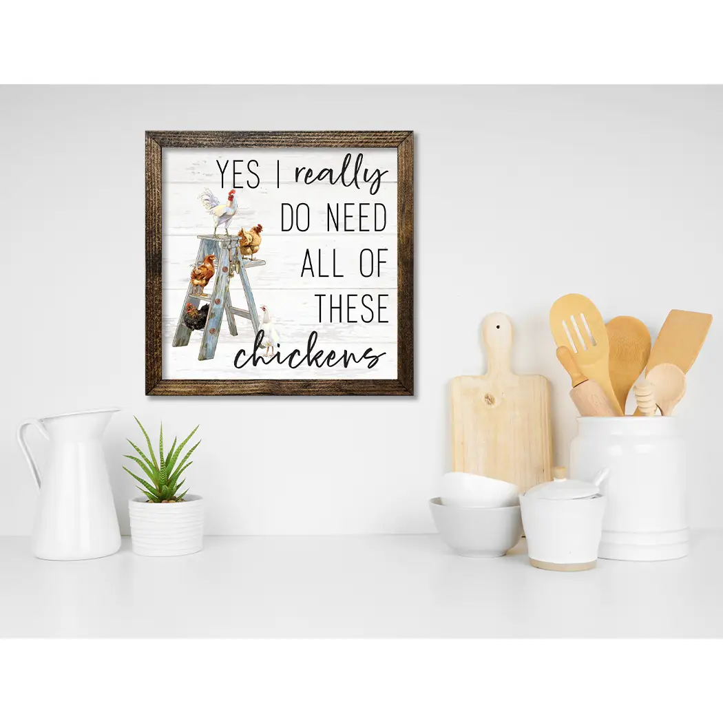 TIMBERLAND FRAME YES I REALLY DO NEED ALL THESE CHICKENS