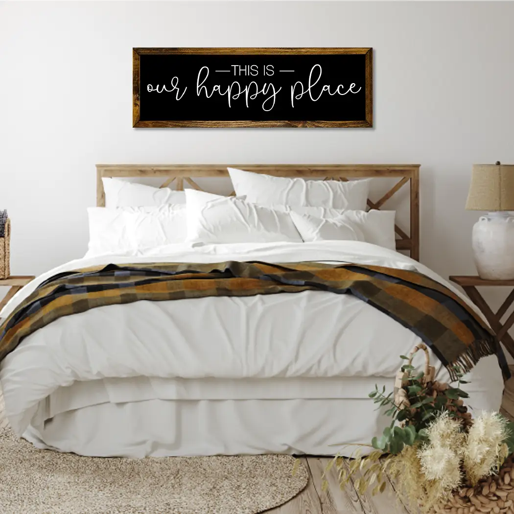 TIMBERLAND FRAME OUR HAPPY PLACE