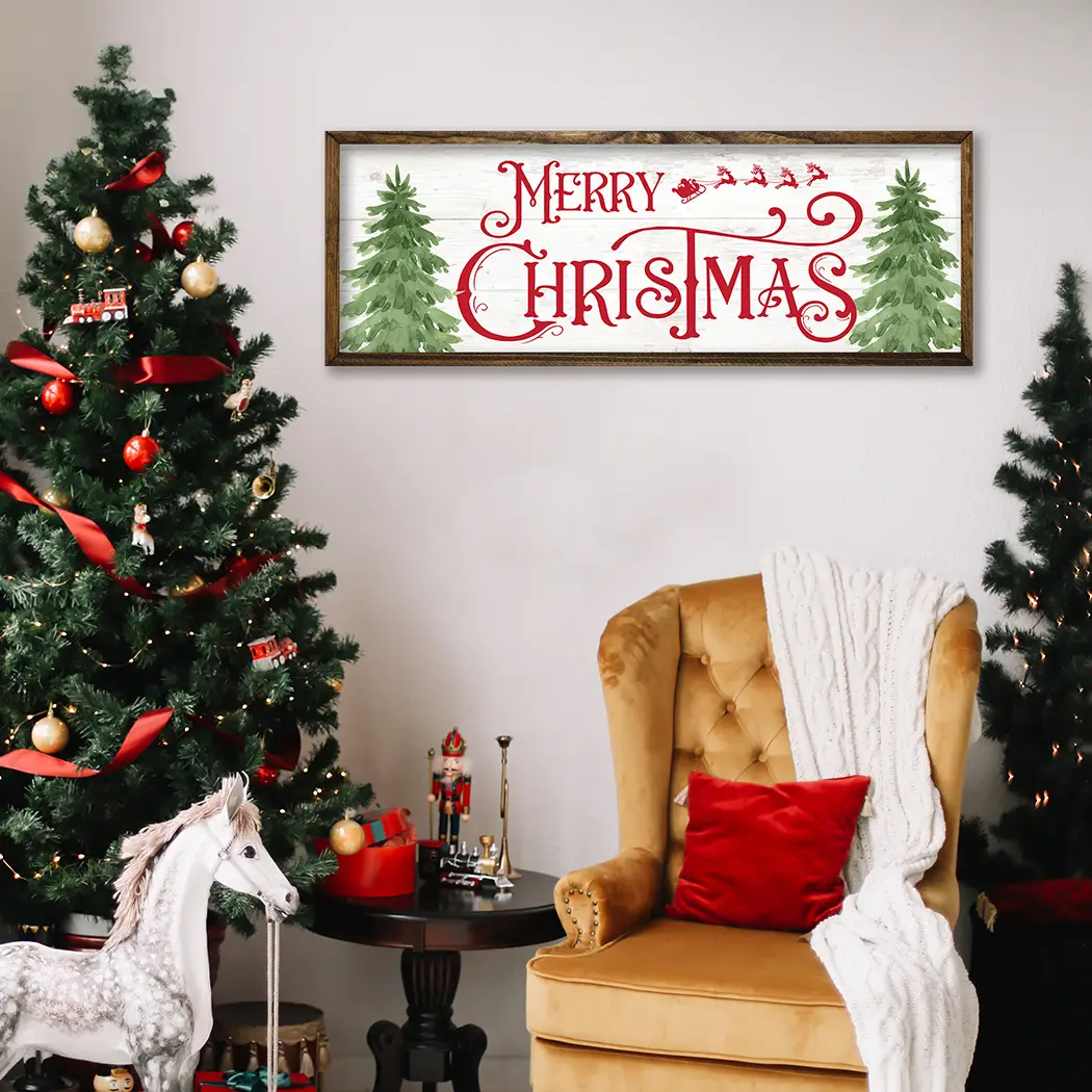 TIMBERLAND FRAME MERRY CHRISTMAS