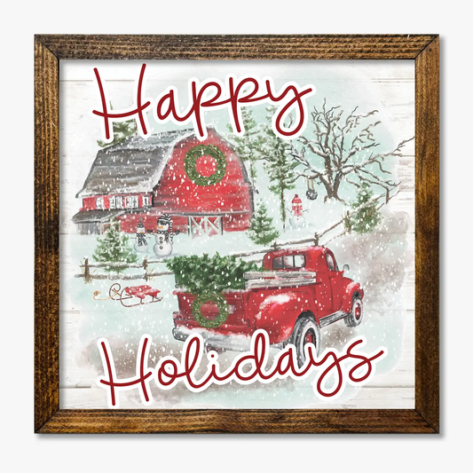 TIMBERLAND FRAME HAPPY HOLIDAYS