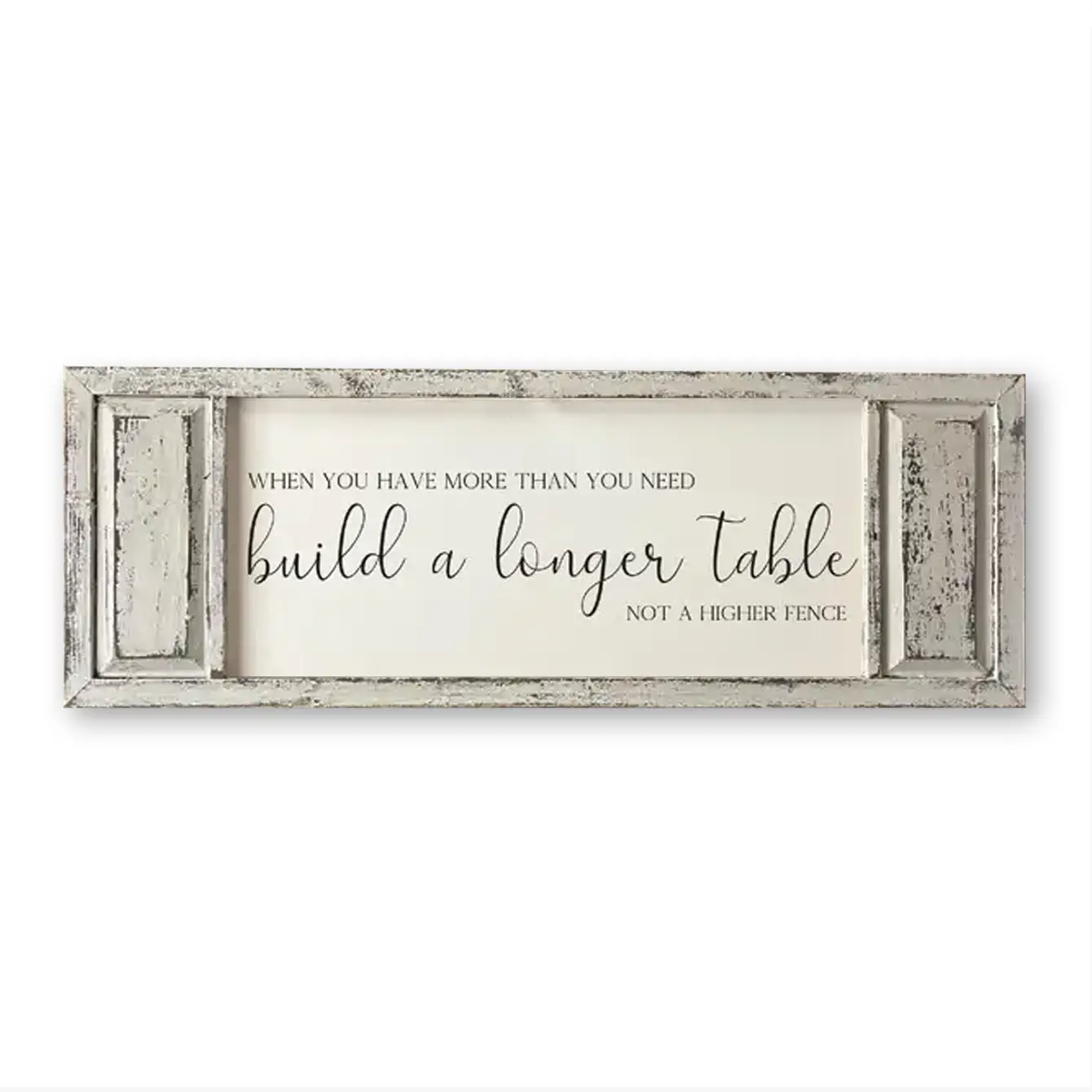 FRAMED CANVAS BUILD A LONGER TABLE