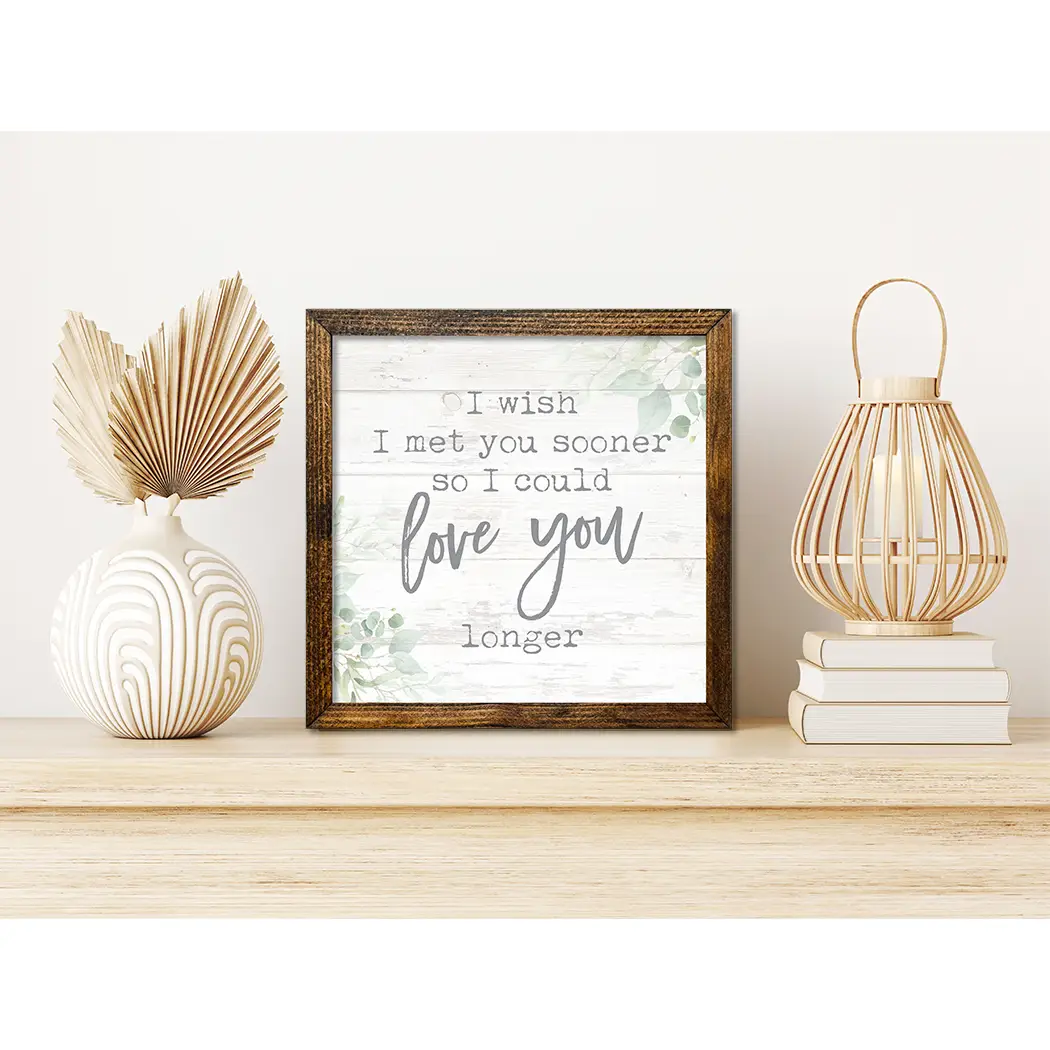 TIMBERLAND FRAME I WISH I MET YOU SOONER WHITE
