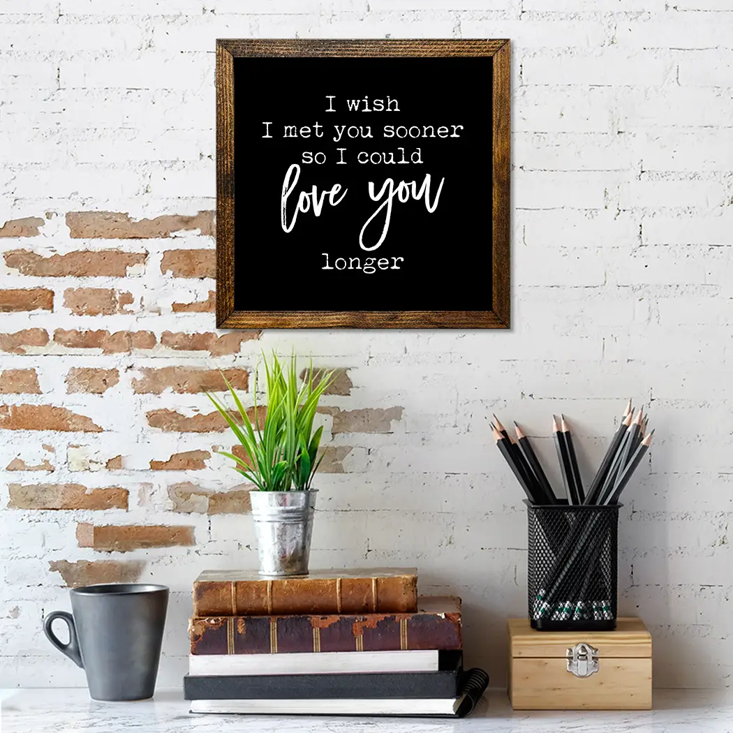 TIMBERLAND FRAME I WISH I MET YOU SOONER