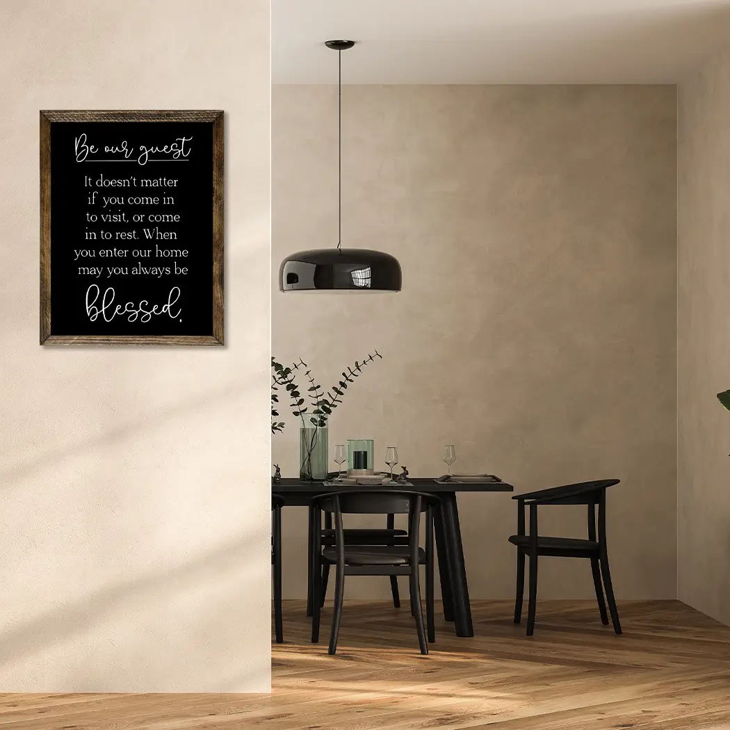 TIMBERLAND FRAME BE OUR GUEST BLACK