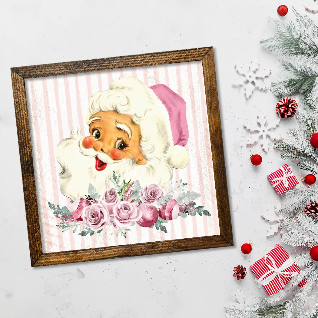 TIMBERLAND PINK SANTA FACE STRIPES