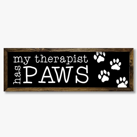 TIMBERLAND FRAME MY THERAPIST HAS PAWS