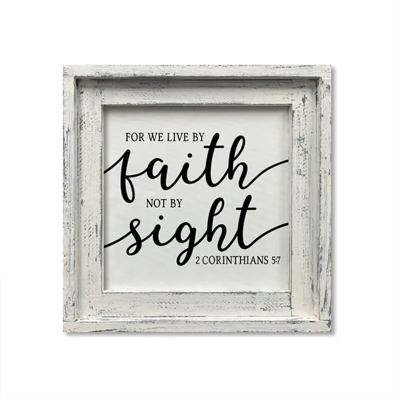FRAMED CANVAS LIVE BY FAITH