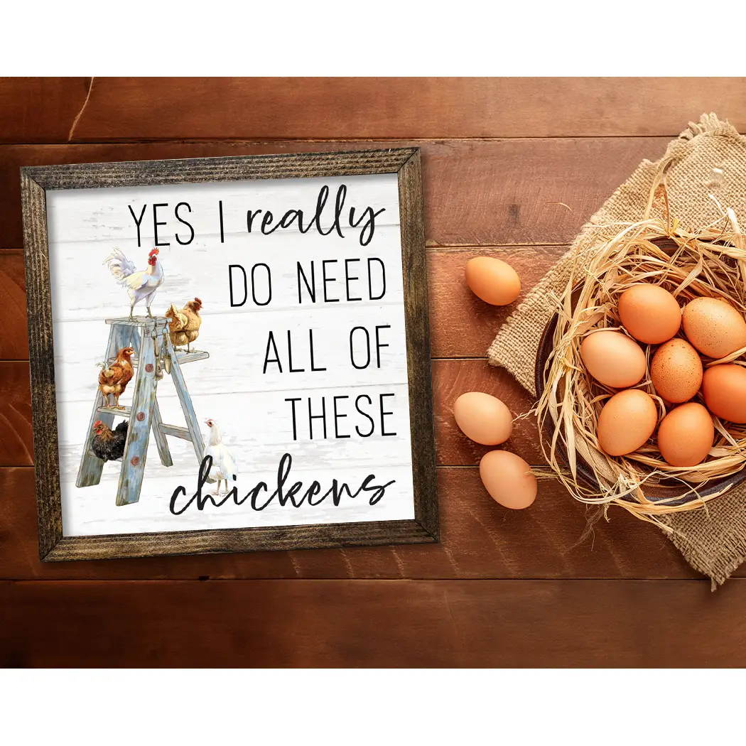TIMBERLAND FRAME YES I REALLY DO NEED ALL THESE CHICKENS