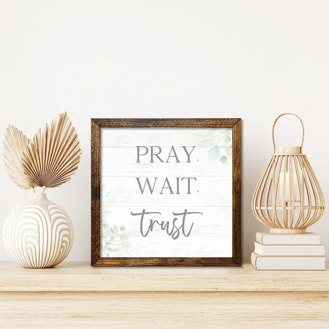 TIMBERLAND FRAME PRAY WAIT TRUST