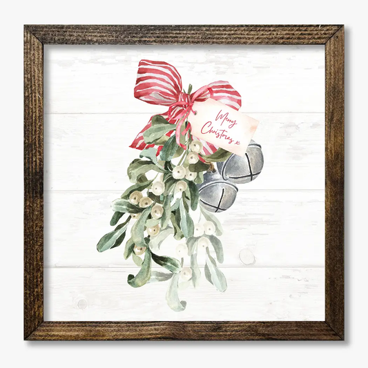 TIMBERLAND FRAME MISTLETOE WATERCOLOR
