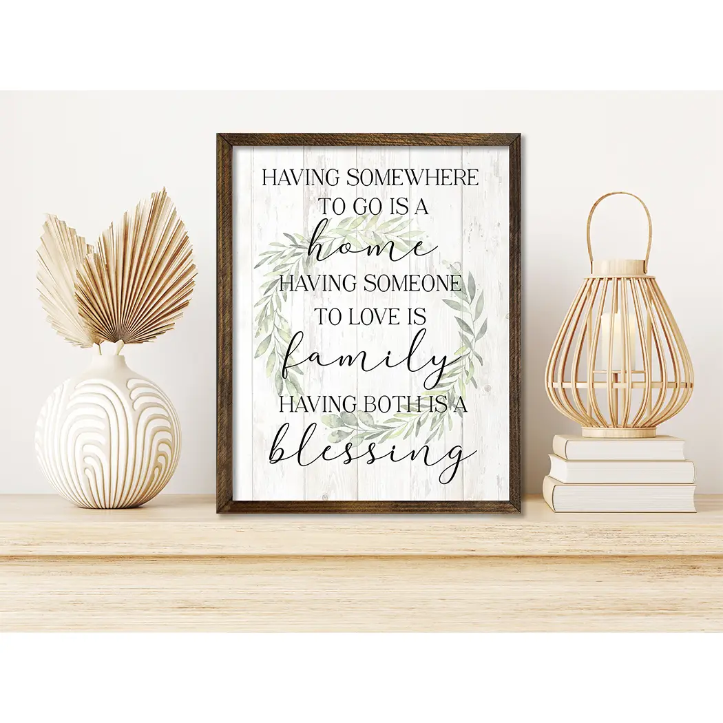 TIMBERLAND FRAME HOME FAMILY BLESSING