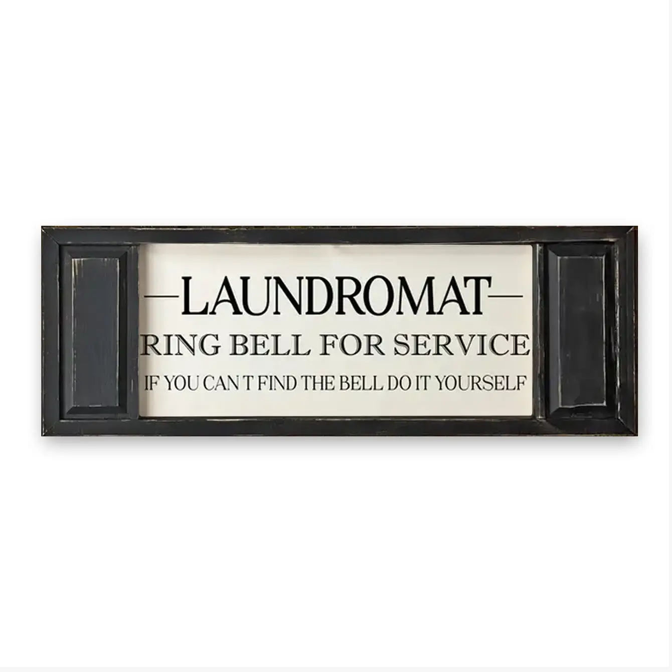 FRAMED CANVAS LAUNDROMAT