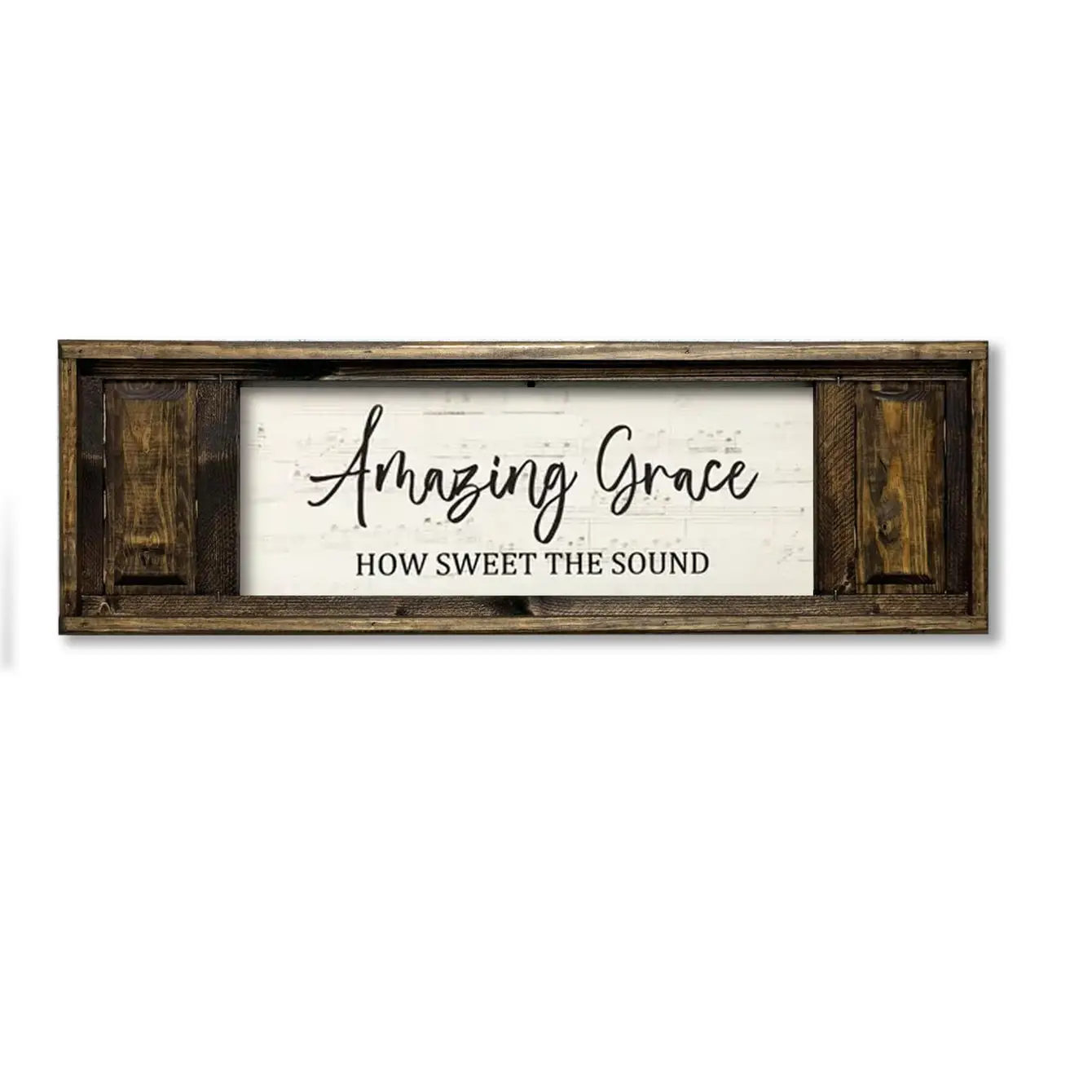 Small Double Panel Canvas Amazing Grace