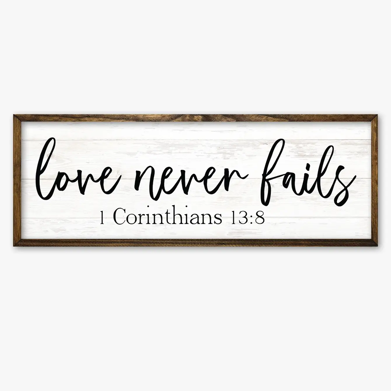 TIMBERLAND FRAME LOVE NEVER FAILS WHITE