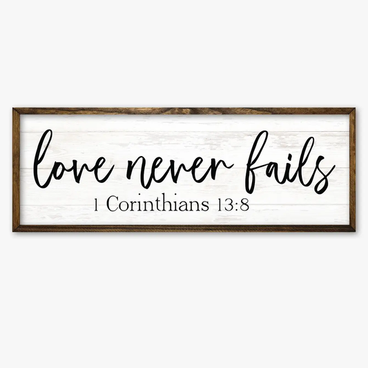 TIMBERLAND FRAME LOVE NEVER FAILS WHITE