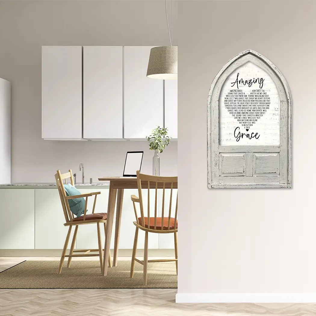 Small Arched Framed Amazing Grace