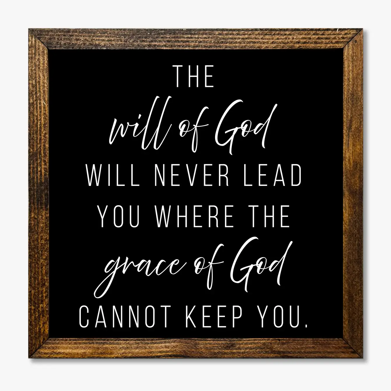 TIMBERLAND FRAME THE WILL OF GOD