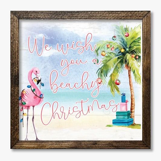 TIMBERLAND FRAME WE WISH YOU A BEACHY CHRISTMAS