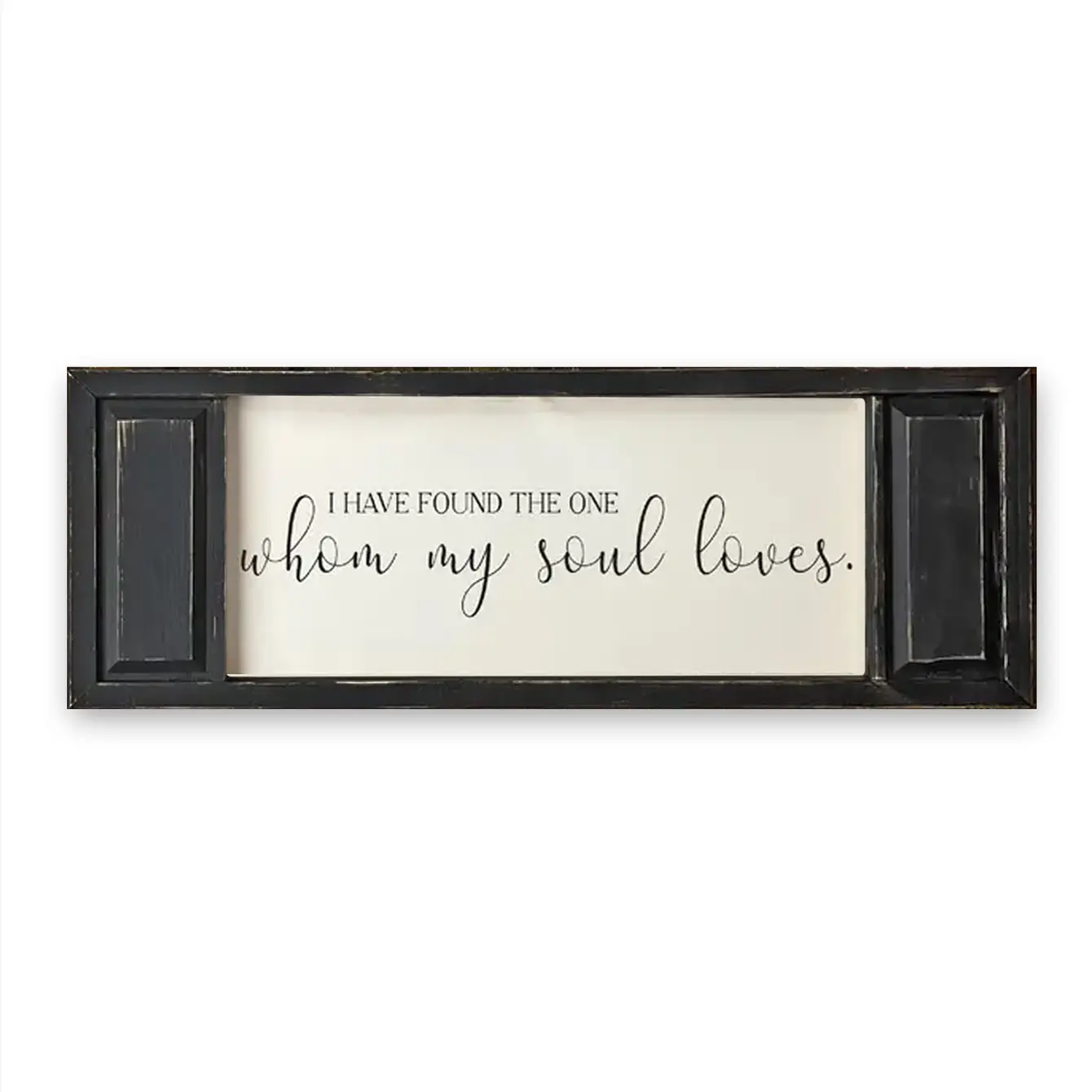 FRAMED CANVAS I HAVE FOUND THE ONE