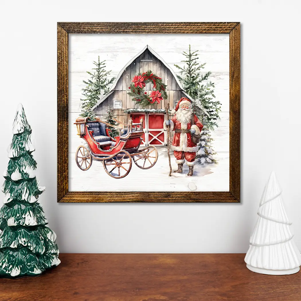 TIMBERLAND FRAME SANTA BARN