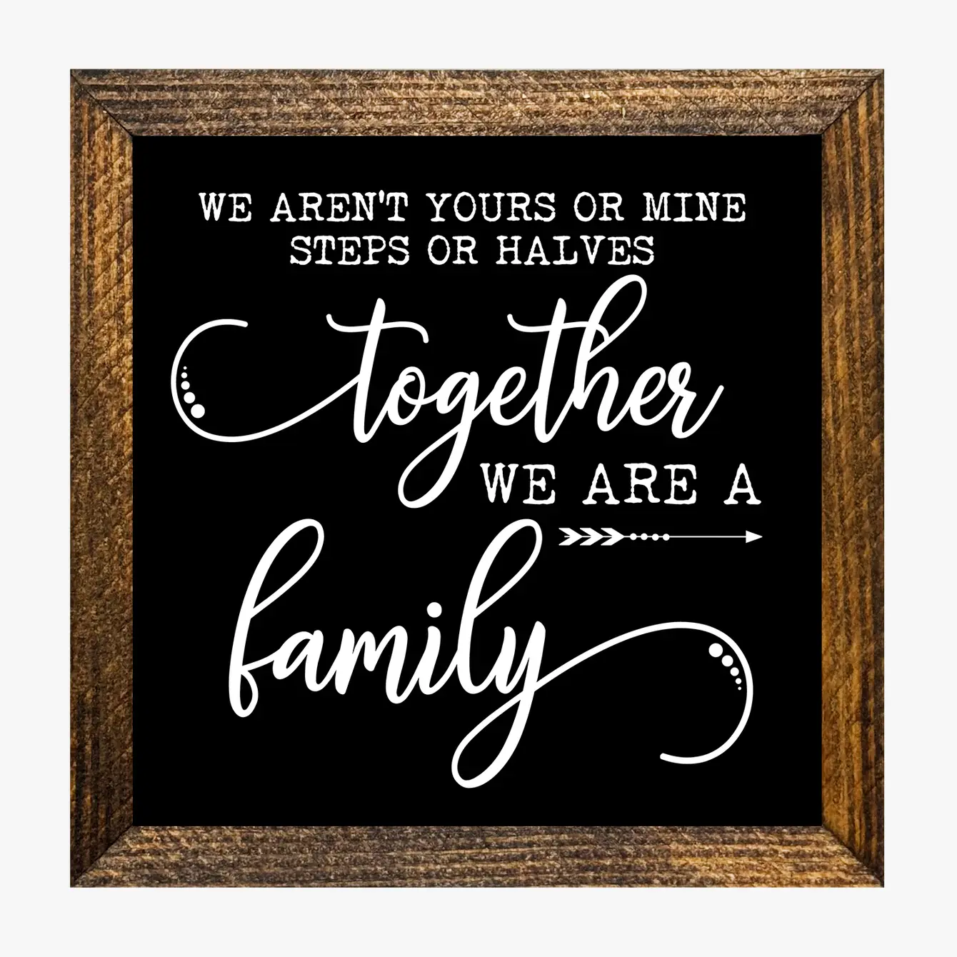 TIMBERLAND FRAME TOGETHER WE ARE FAMILY