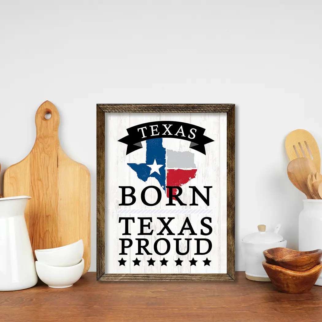 TIMBERLAND FRAME BORN TEXAS PROUD