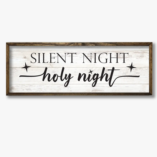 TIMBERLAND FRAME SILENT NIGHT HOLY NIGHT