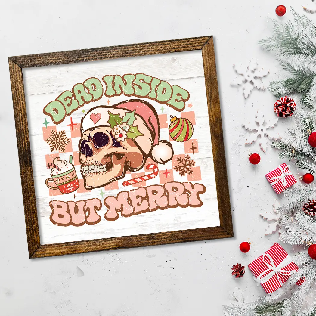 TIMBERLAND FRAME DEAD INSIDE BUT MERRY
