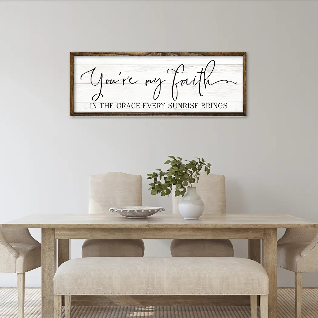 TIMBERLAND FRAME YOU'RE MY FAITH WHITE