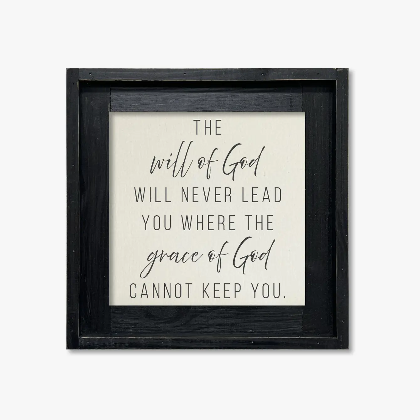 FRAMED CANVAS THE WILL OF GOD