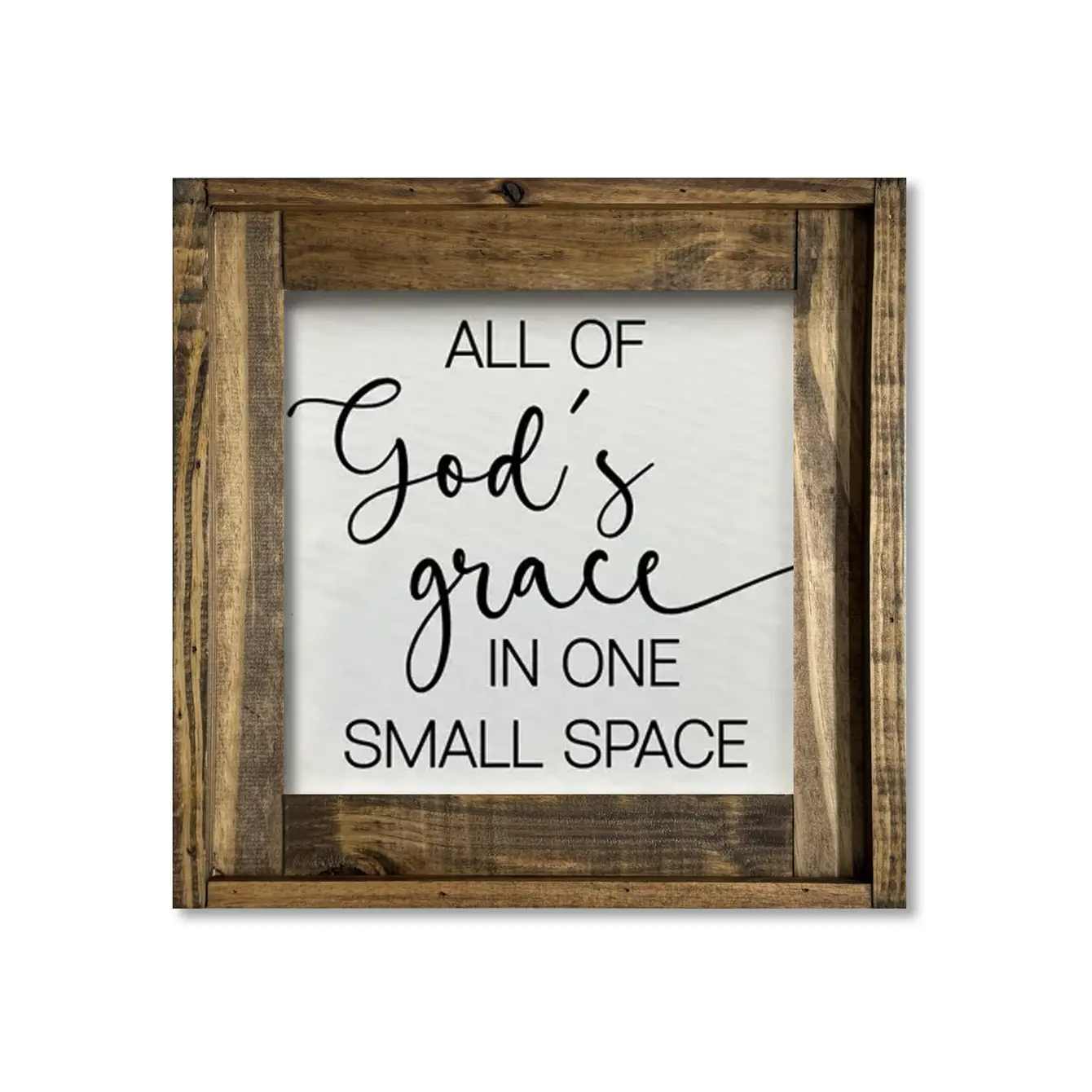 FRAMED CANVAS GODS GRACE