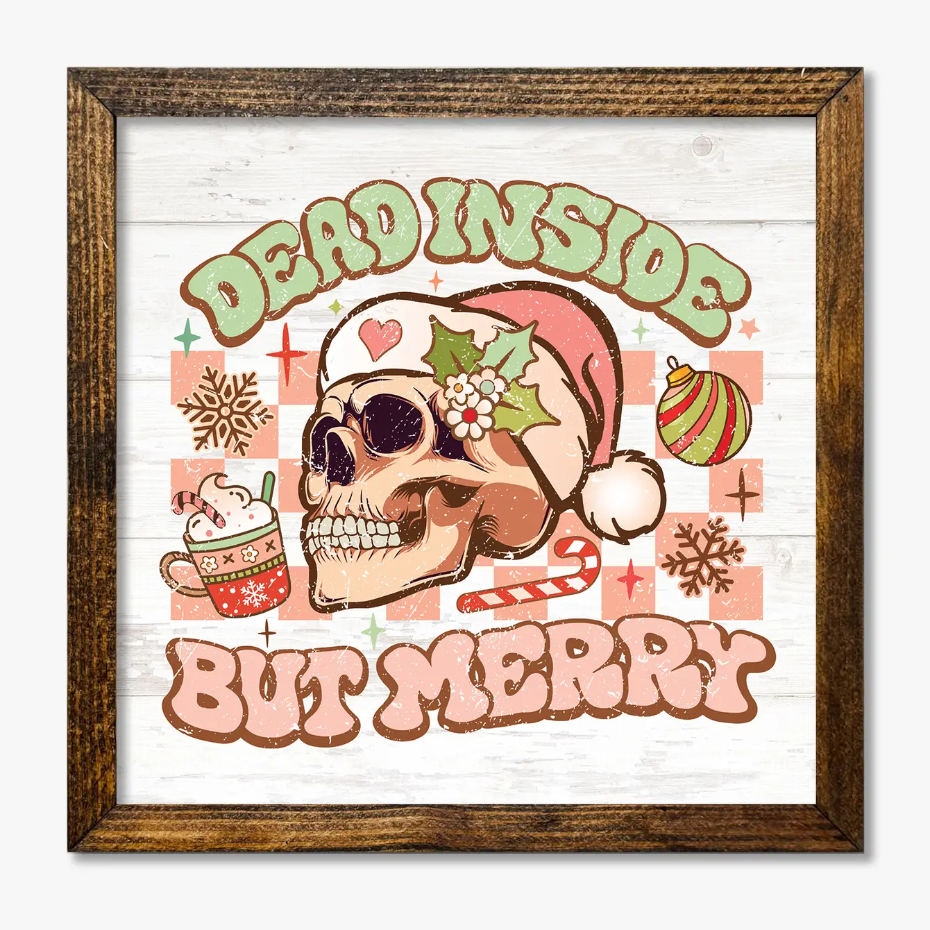 TIMBERLAND FRAME DEAD INSIDE BUT MERRY