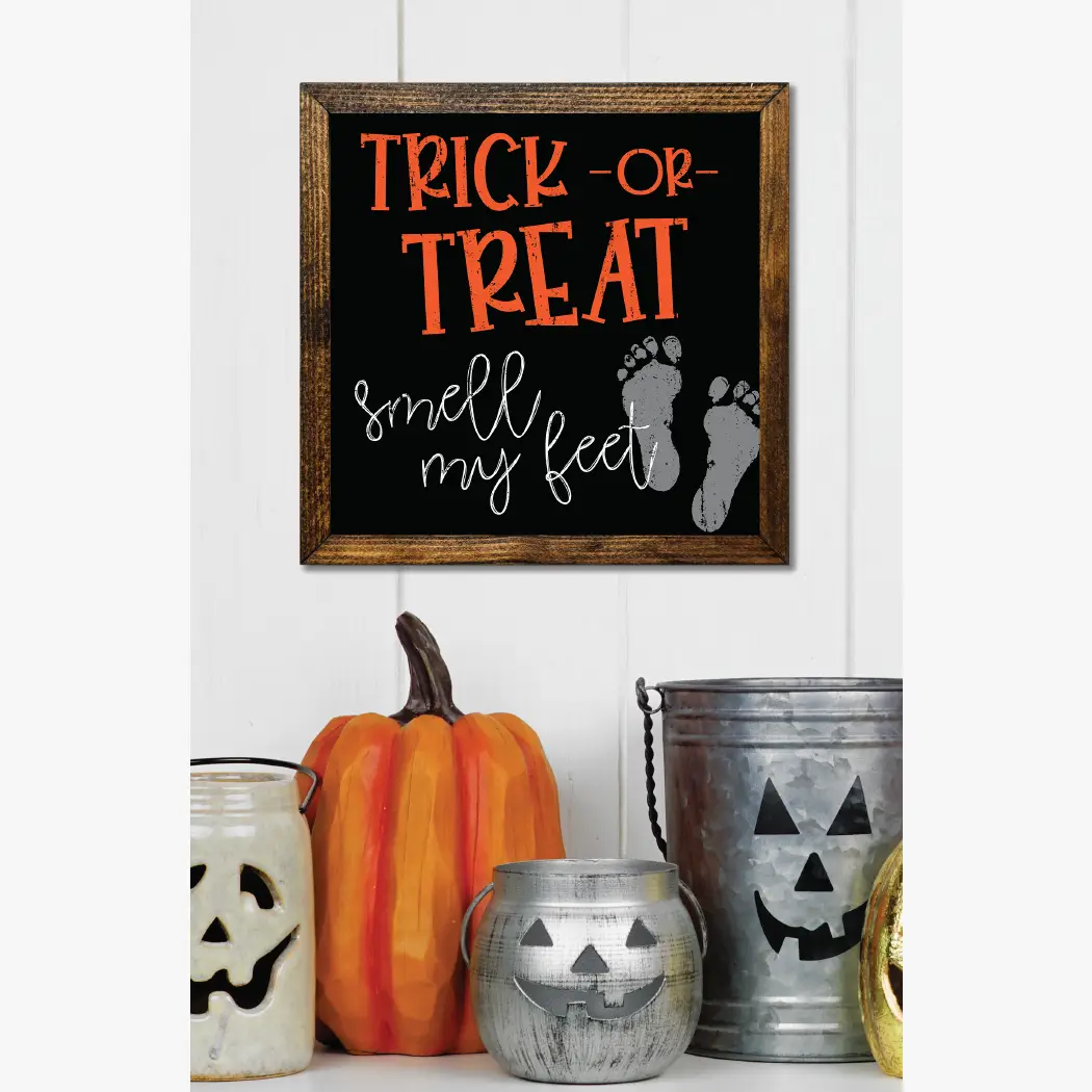 TIMBERLAND FRAME TRICK OR TREAT SMELL MY FEET