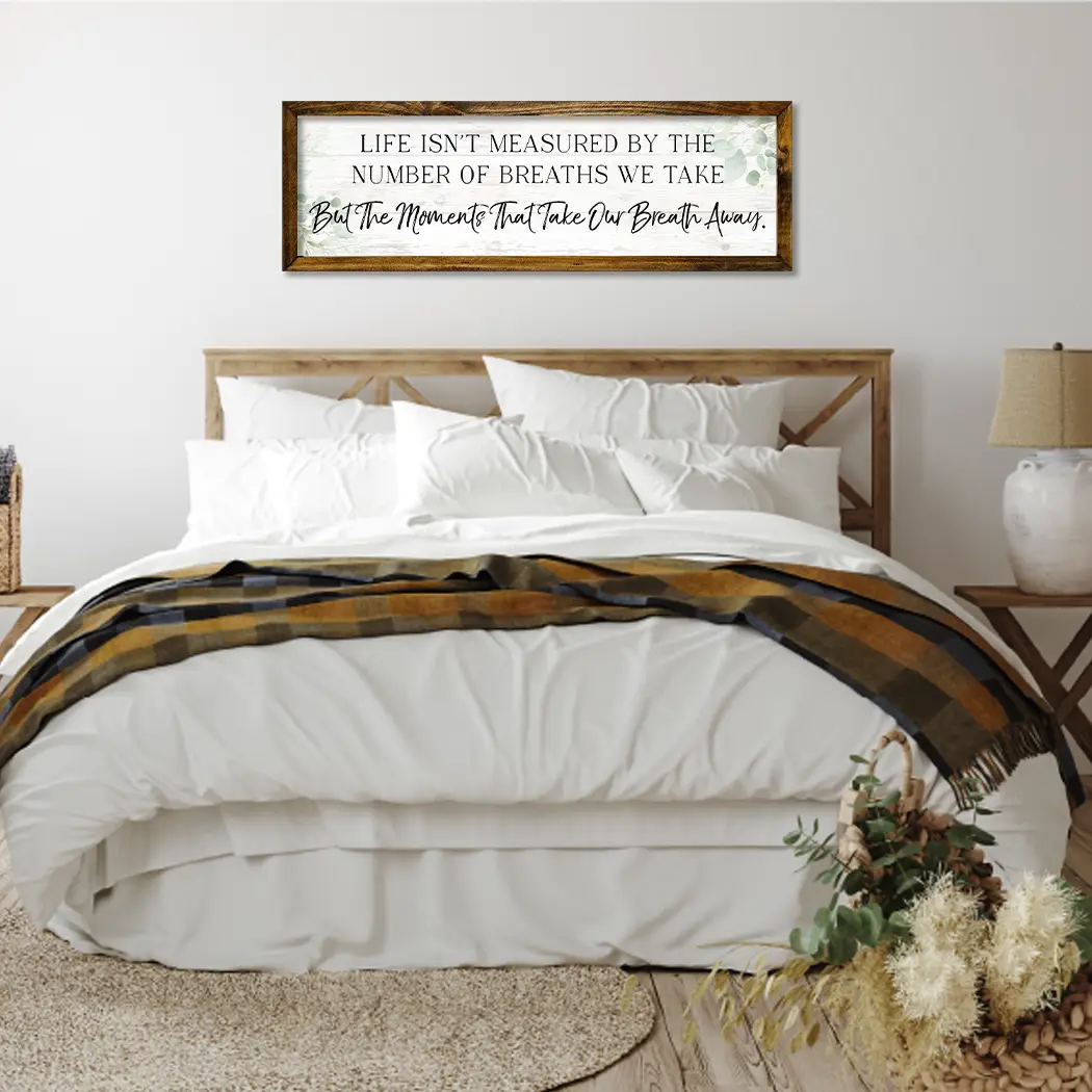 TIMBERLAND FRAME LIFE ISN'T MEASURED BY BREATHS WHITE