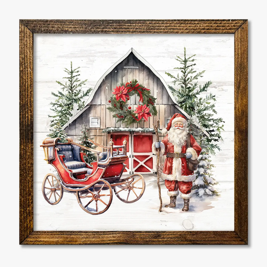 TIMBERLAND FRAME SANTA BARN