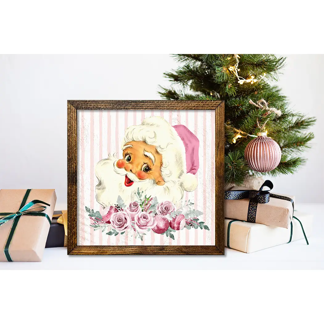 TIMBERLAND PINK SANTA FACE STRIPES