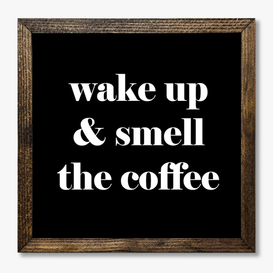 TIMBERLAND FRAME WAKE UP AND SMELL THE COFFEE BLACK