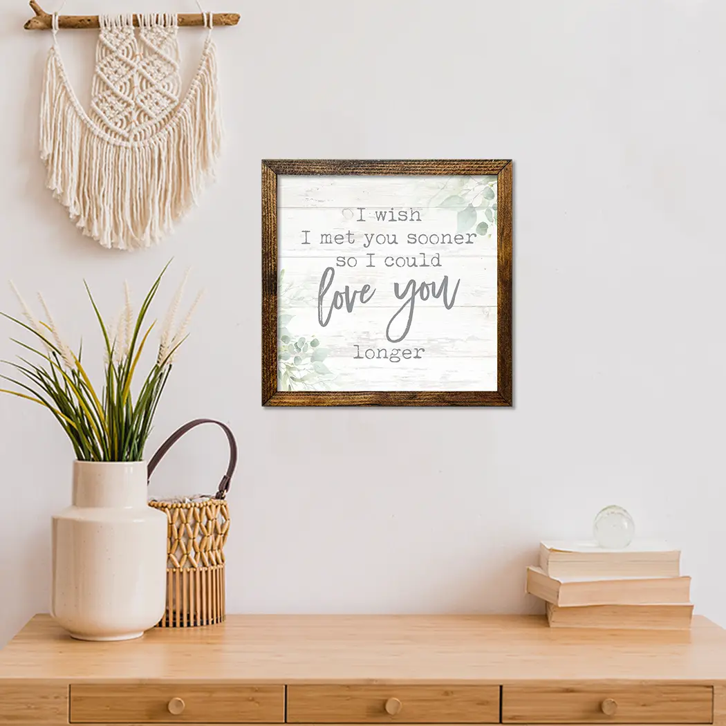 TIMBERLAND FRAME I WISH I MET YOU SOONER WHITE