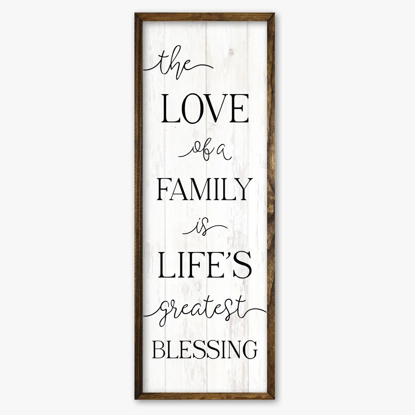 TIMBERLAND FRAME LOVE FAMILY LIFE'S BLESSINGS