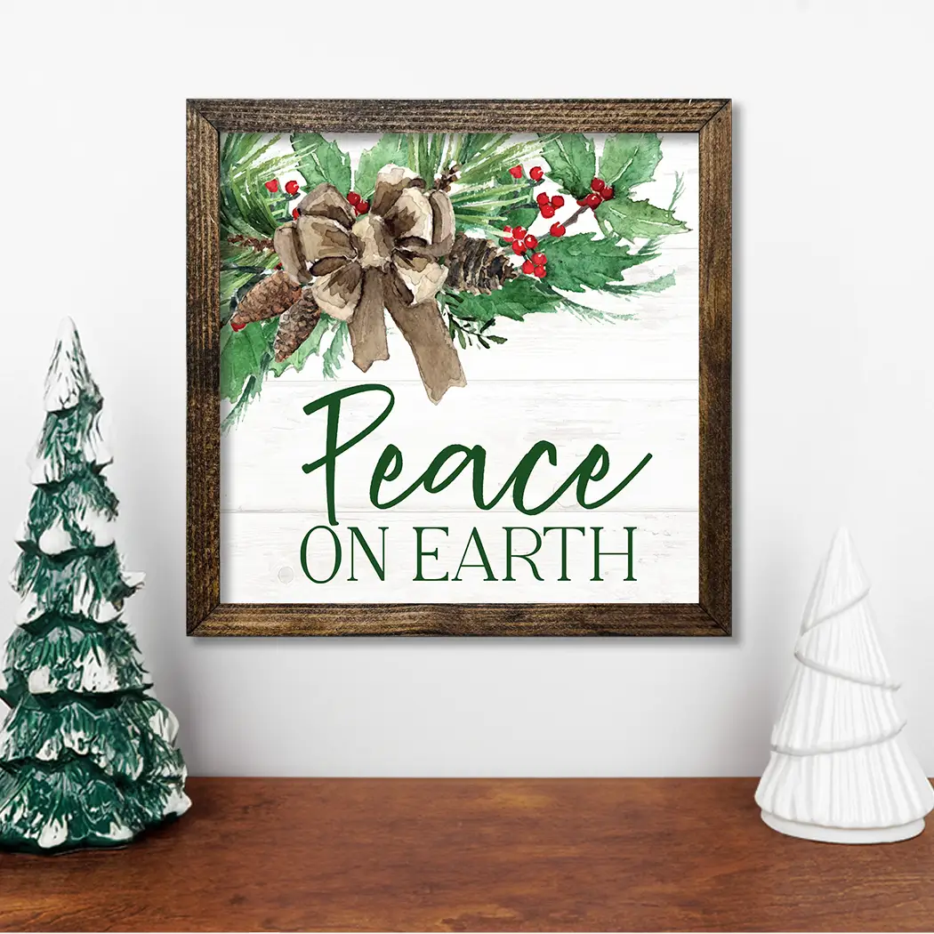 TIMBERLAND FRAME PEACE ON EARTH