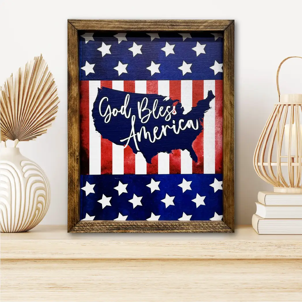 TIMBERLAND FRAME GOD BLESS AMERICA