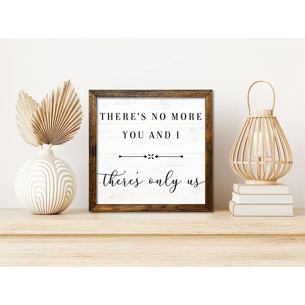 TIMBERLAND FRAME THERE'S ONLY US