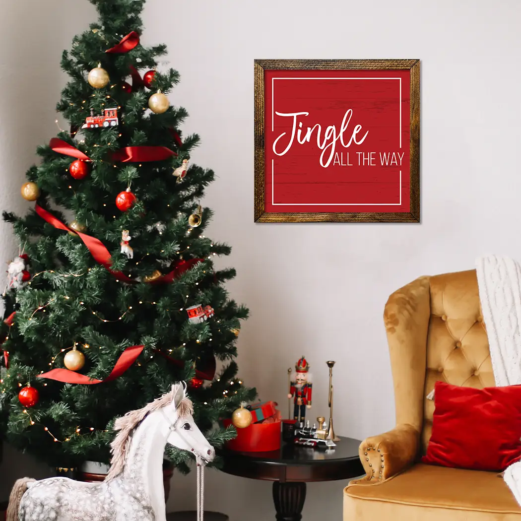 TIMBERLAND FRAME JINGLE ALL THE WAY RED