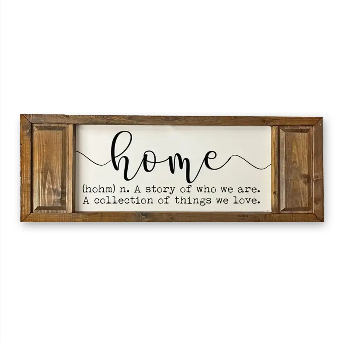 FRAMED CANVAS HOME