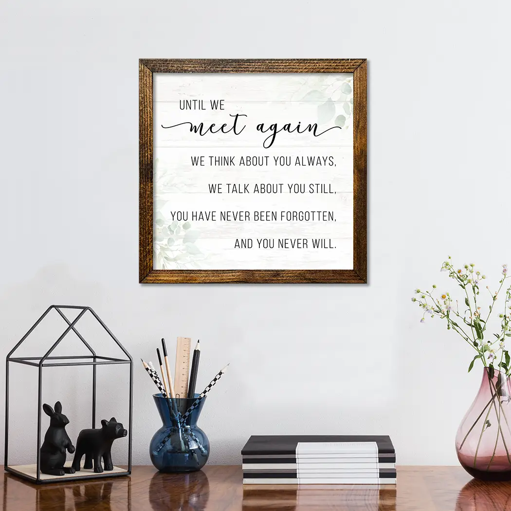 TIMBERLAND FRAME UNTIL WE MEET AGAIN