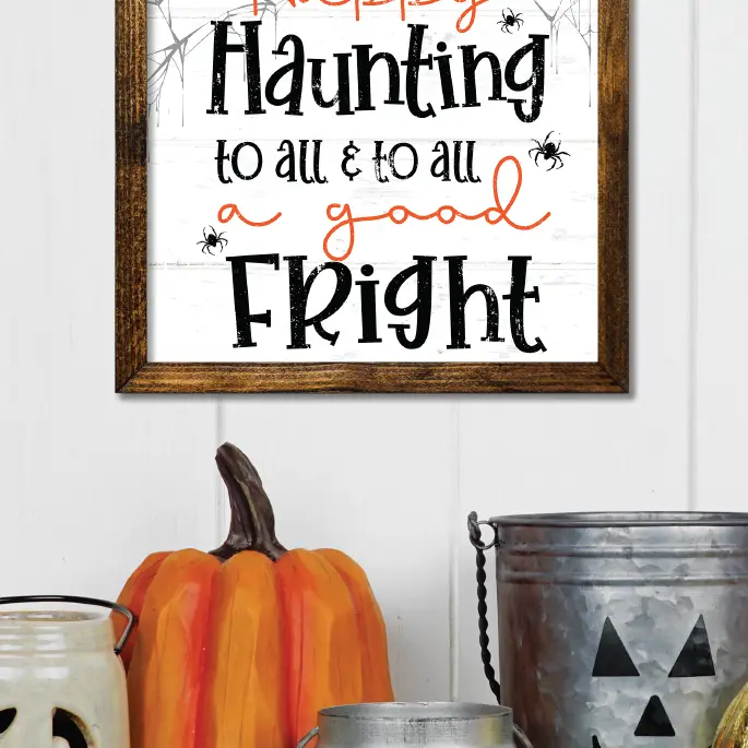 TIMBERLAND FRAME HAPPY HAUNTING TO ALL WHITE