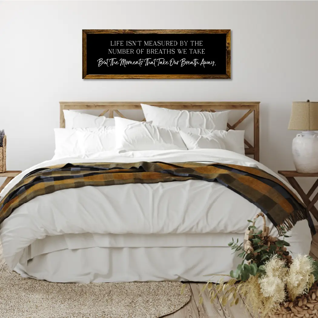 TIMBERLAND FRAME LIFE ISN'T MEASURED BY BREATHS