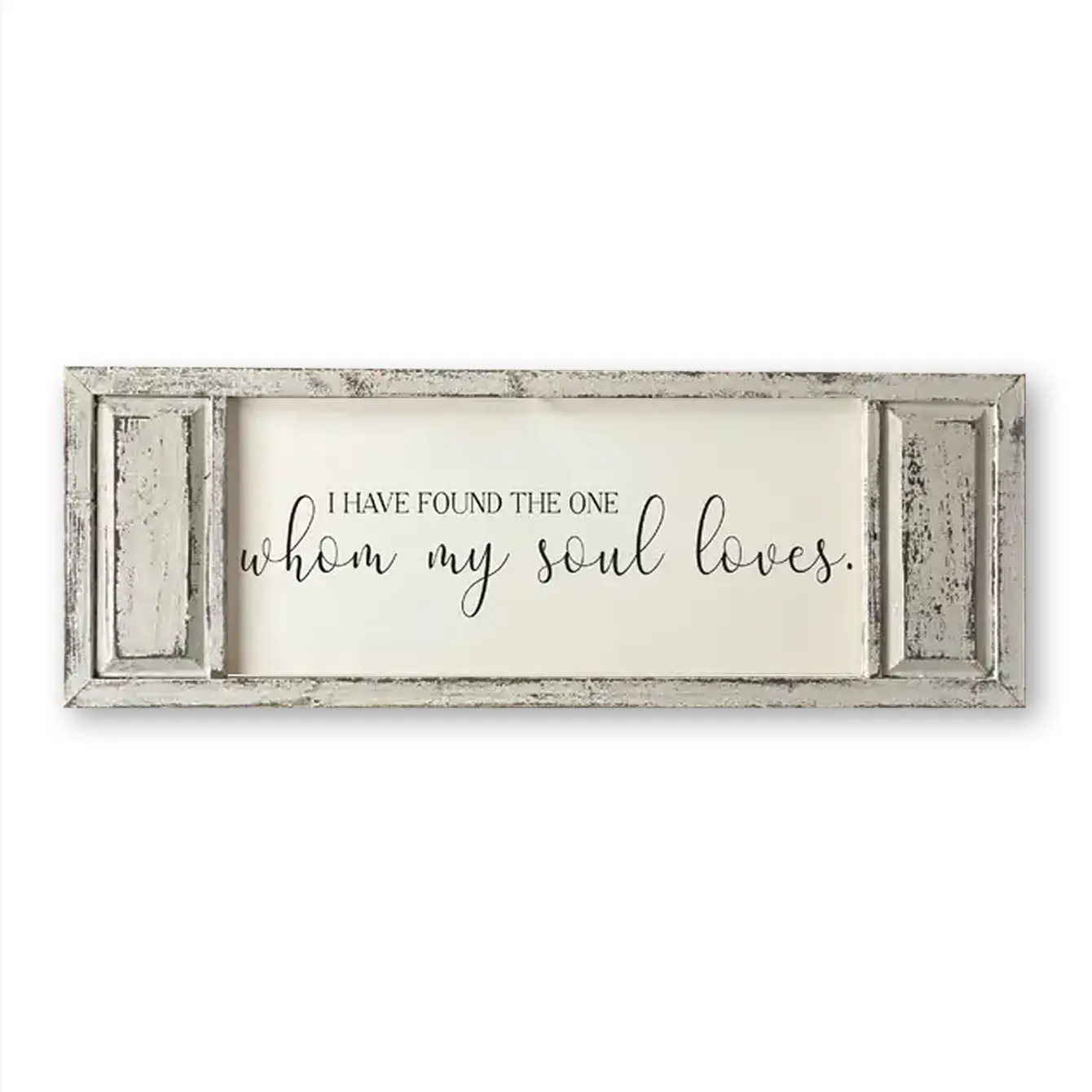 FRAMED CANVAS I HAVE FOUND THE ONE