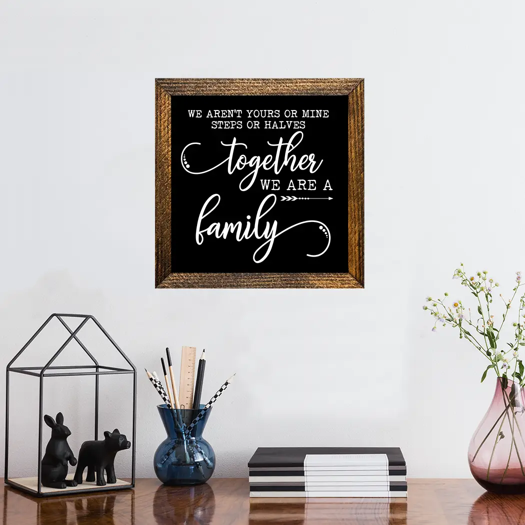 TIMBERLAND FRAME TOGETHER WE ARE FAMILY